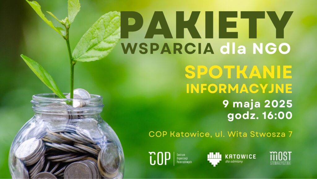 Spotkanie informacyjne – pakiety wsparcia dla NGO Spotkanie informacyjne – pakiety wsparcia dla NGO