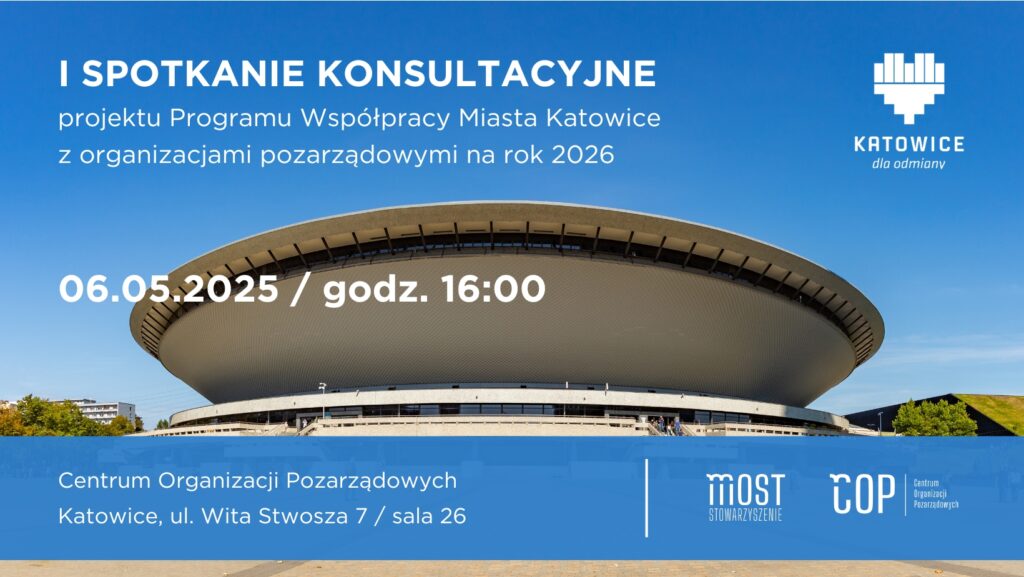 I etap konsultacji nad Programem współpracy Miasta Katowice z NGO