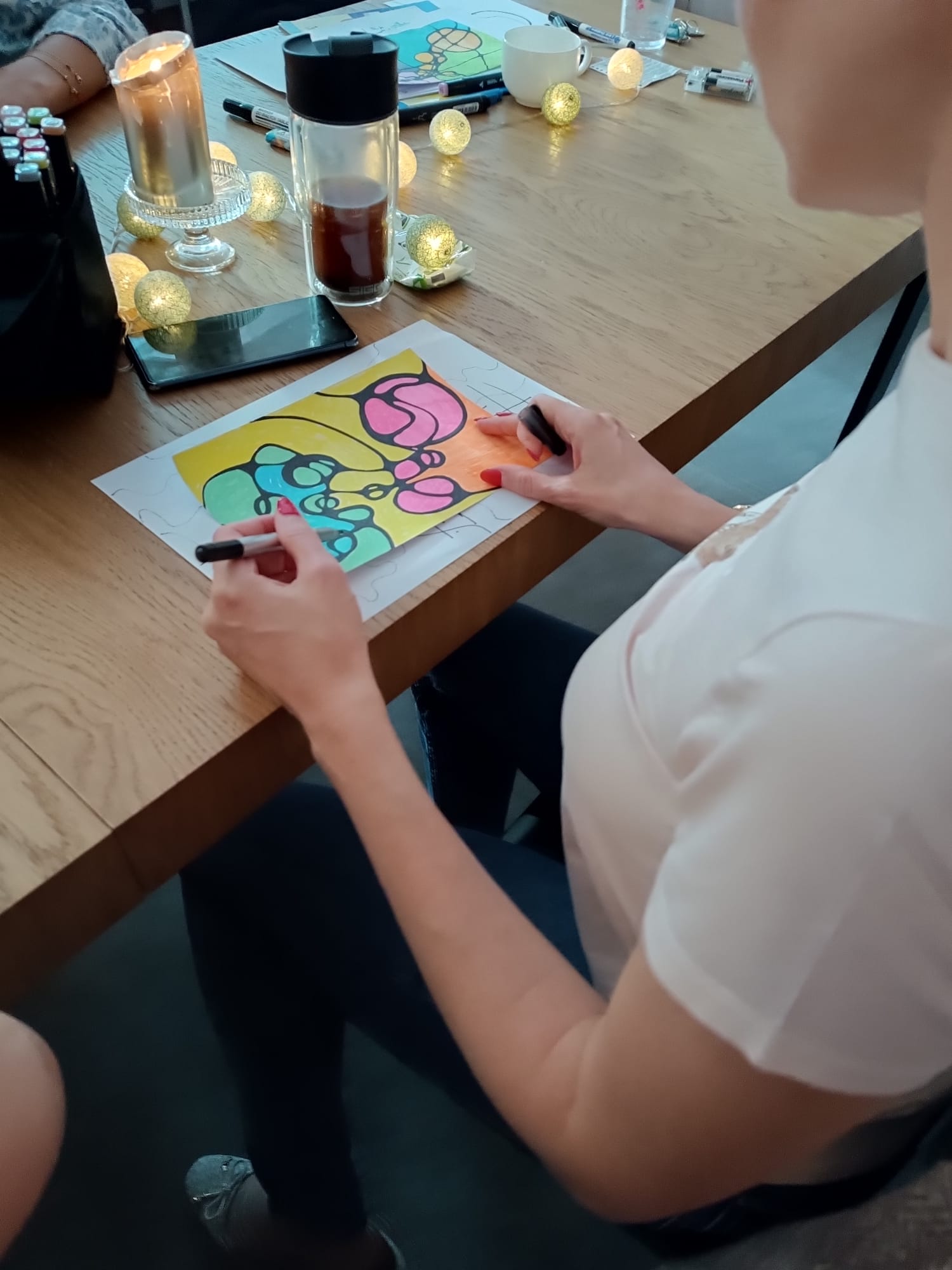 Zdjęcie z drugiego spotkania Letniego Klubu Kobiet.