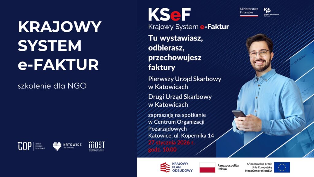 KRAJOWY SYSTEM e-FAKTUR – szkolenie dla NGO KRAJOWY SYSTEM e-FAKTUR – szkolenie dla NGO