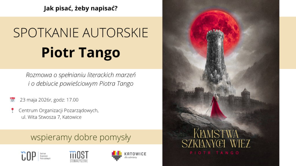 Jak pisać, żeby napisać? – Spotkanie autorskie Piotra Tango