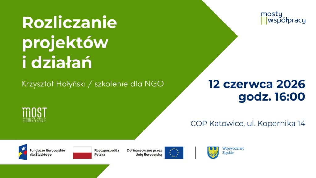 Szkolenie dla NGO: „Rozliczanie projektów i działań”